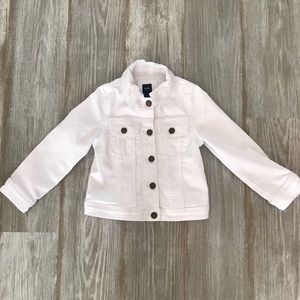 Gap- White Denim Jacket LIKE NEW! CLOSET CLOSING!